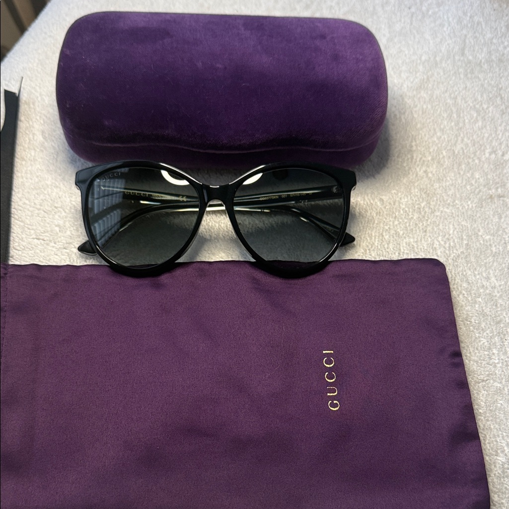Gucci Gg0377skn Sunglasses With Coa